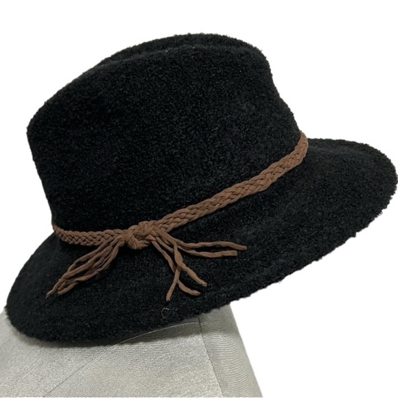 Adora Black Hat With Braided Band OS - Picture 4 of 9